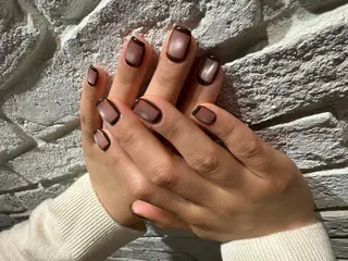 ショート m kaori𓃟のネイルデザイン