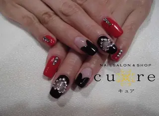 セミロング ネイル ネイルサロン Cureのネイルデザイン
