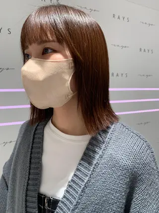 ミディアム RIO .のヘアスタイル