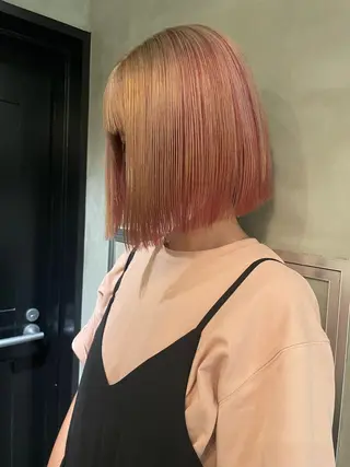 ミディアム カラー classic 新横浜所属・大人girly🛋️ 🤍yukakoのヘアスタイル