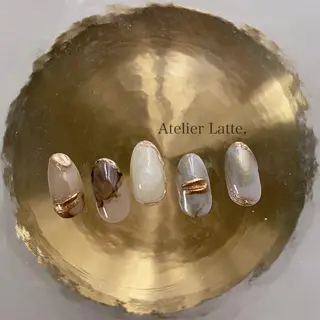 ネイル Atelier Latteのネイルデザイン