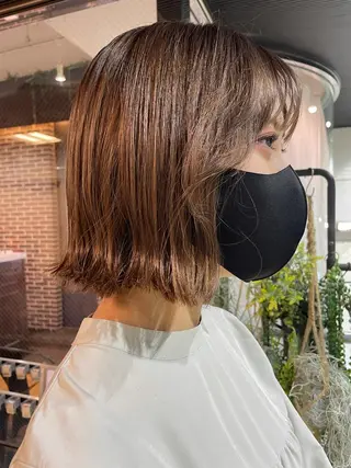 ショート カラー 韓国ヘア🦋 MIYUのヘアスタイル