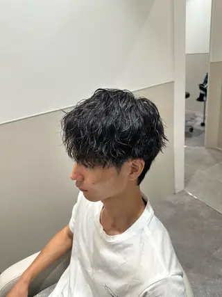 パーマ メンズ SALOWIN下北No.R店所属・下北沢／メンズヘア/ メンズパーマ/優樹のヘアスタイル