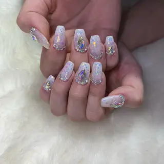 ネイル Amber21.所属・Nagahama Akariのネイルデザイン