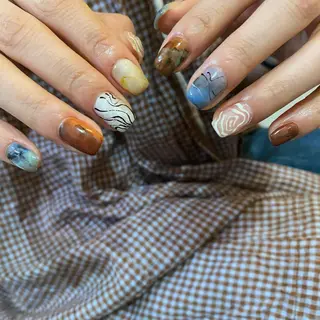 ネイル Trico Antique所属・岩本 杏のネイルデザイン