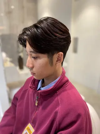 ショート パーマ メンズ 🌷ちひろ/ショート /ナチュラルのヘアスタイル