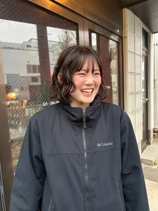 パーマ ORe'S　HAIR BE GLaD所属・ORe'S HAIR BE　GLaDまなみのヘアスタイル