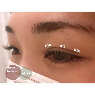 セミロング ヘアアレンジ マツエク・マツパ Sia.   大阪梅田茶屋町店所属・まつパ/まつエク Sia.茶屋町店のマツエク・マツパデザイン