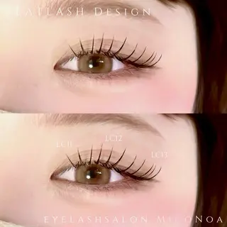 マツエク・マツパ MicoNoa所属・MicoNoa Asamiのマツエク・マツパデザイン