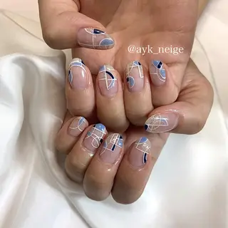 ネイル n'eige nail所属・大谷 綾香のネイルデザイン