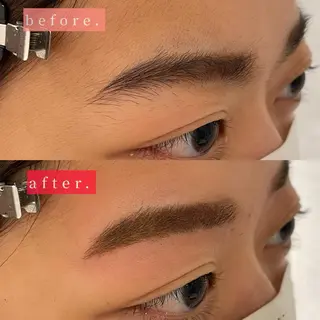 アイブロウ 桑田 新菜のヘアスタイル