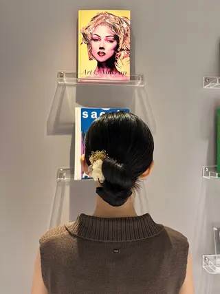 ヘアアレンジ 誰もが憧れる艶髪✨ /アレンジヘア🎀のヘアスタイル