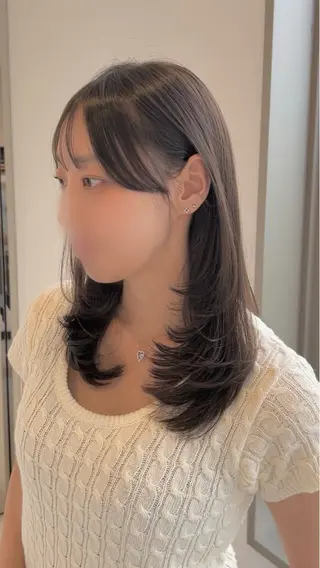 ロング 左藤 樹真のヘアスタイル