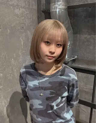 ショート カラー sica所属・【sica】 チナのヘアスタイル