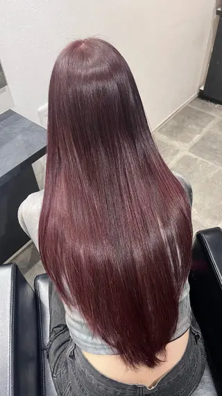 ロング ｈａｉｒ ｓｔｕｄｉｏ Ｚｅｎ　～ａｄｖａｎｃｅ～所属・🩶カラーモデル🩶 misakiのヘアスタイル