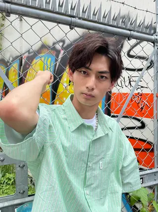 カラー パーマ メンズ HIKARI メンズ満足度No.1のヘアスタイル