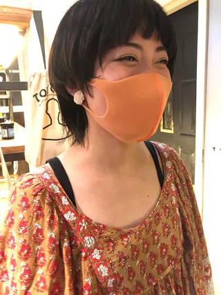 ショート NOUN所属・eri kinjoのヘアスタイル