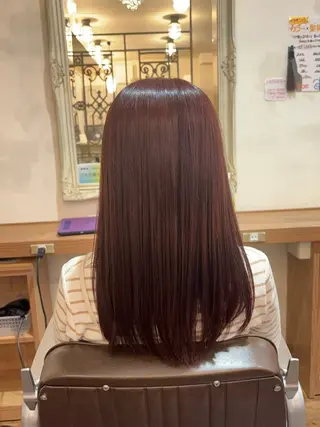 セミロング パーマ スマイルメーカー所属・さかむら ななみのヘアスタイル