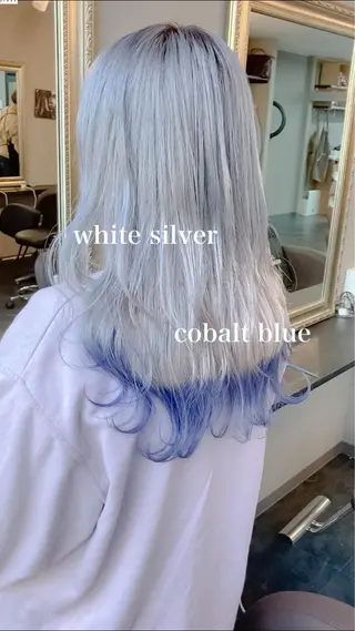 ロング カラー Selenehair 三条本店のヘアスタイル