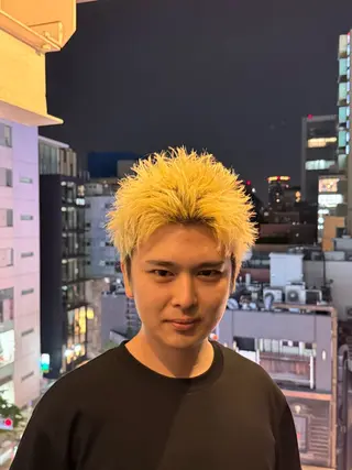 ショート カラー メンズ Ace栄所属・メンズ専門/栄/ パーマ特化/ゆうとのヘアスタイル