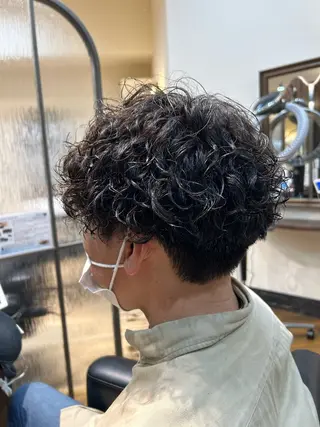 パーマ メンズ 🐲ツイスパ🐲 フェード/龍のヘアスタイル