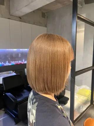 ショート カラー elima 調布所属・ちせ/ 透明感カラー /調布˚ 🦢₊✧のヘアスタイル