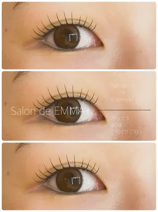 マツエク・マツパ salon de EMMA+江良のマツエク・マツパデザイン