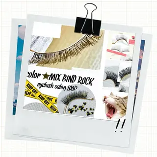 カラー マツエク・マツパ eyelash salonLoopꨄのマツエク・マツパデザイン