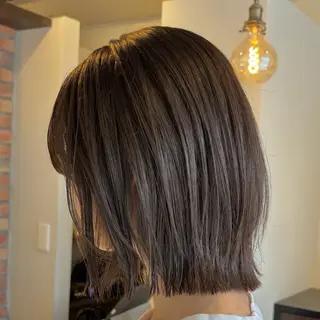 ミディアム miyu/ハイライト ブリーチモデル募集中のヘアスタイル