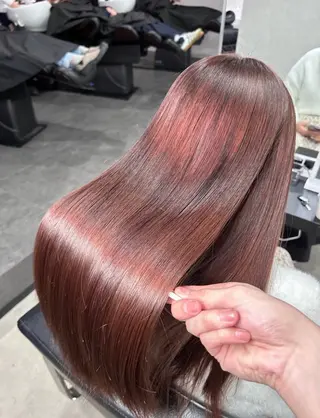 ロング カラー トレンドスタイル/ ワンホン/YURIのヘアスタイル