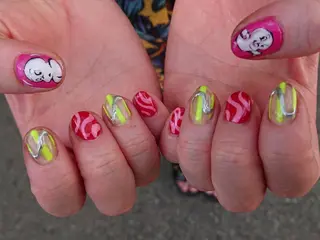 ネイル shellnail さなえのネイルデザイン