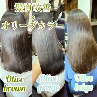 カラー gream by FORTE所属・縮毛矯正/髪質改善 の専門家IKEのヘアスタイル