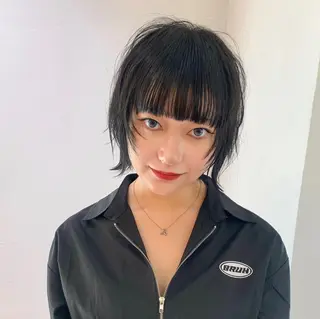 ミディアム 🤍aimi🤍 ウルフ/韓国ヘアのヘアスタイル