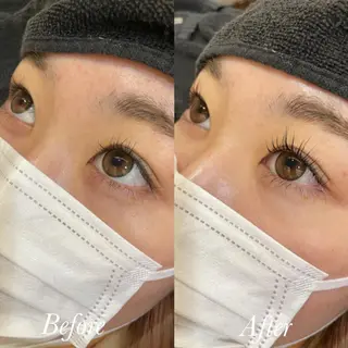 マツエク・マツパ aya/小顔レイヤー /柔らかカラーのヘアスタイル