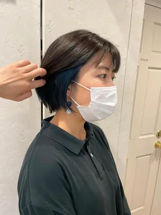 ショート ♥️ブリーチ/ボブ/ レイヤー♥️maiのヘアスタイル