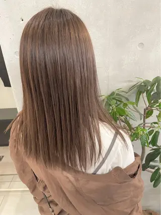 カラー 鈴木 花菜のヘアスタイル