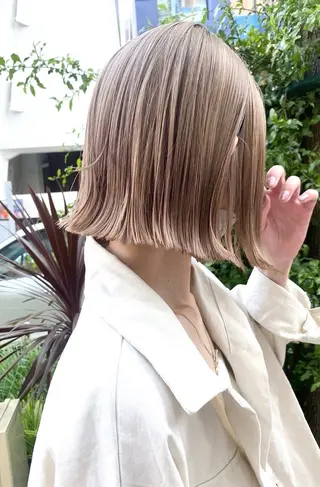 ショート ⭐️ 美髪矯正 透明感 ⭐️ユウキのヘアスタイル