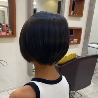 ショート knot hair&products成田公津の杜所属・林 莉瑠のヘアスタイル