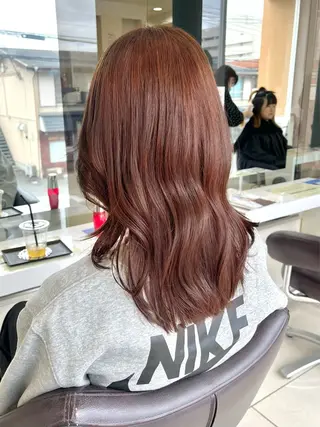 ミディアム カラー 赤みなしカラー/梅田 /レイヤー/IORIのヘアスタイル