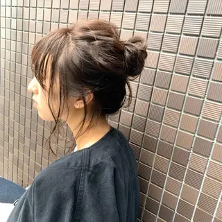 ヘアアレンジ ボブ/暖色/デザイン KOYUKI⛄️のヘアスタイル