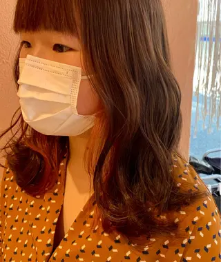 セミロング Oasis GaRDEN 横浜店所属・🌼愛されヘア🌼 篠原優菜のヘアスタイル