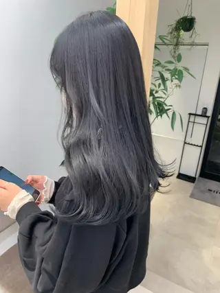 ロング カラー REINA☁️透明感 カラー/ぷつっと♡のヘアスタイル