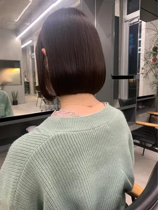 ミディアム 似合わせカットカラー 👩MINAのヘアスタイル
