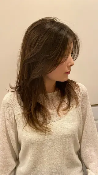 セミロング Door所属・大 Daiのヘアスタイル