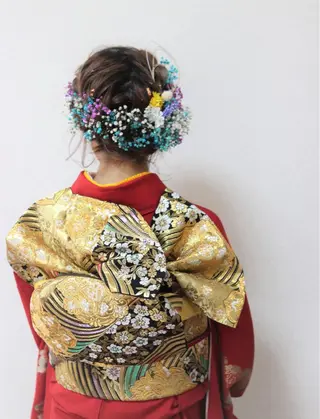 ヘアアレンジ 佐々木 麻純のヘアスタイル