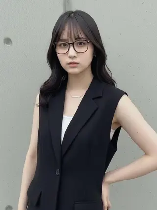 セミロング カラー ヘアサロン エム渋谷のヘアスタイル