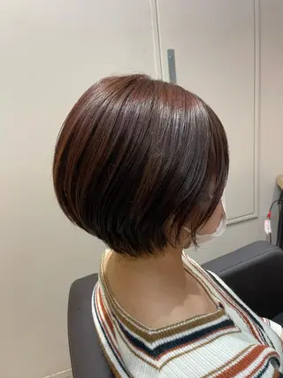 ショート カラー 💐パーソナルカラー /市橋加菜💐のヘアスタイル