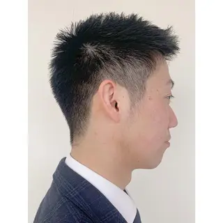 ショート メンズ 佐藤 美紅のヘアスタイル