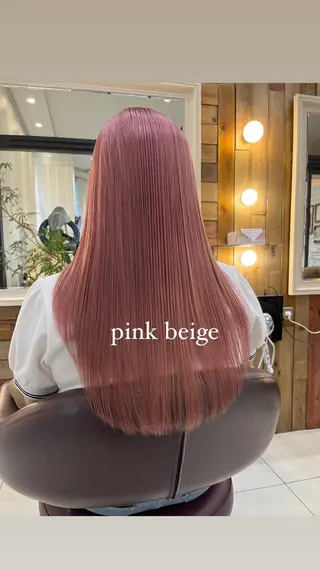 カラー 黒田瀬奈/ボブ まろやかベージュのその他イメージ