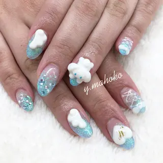 ネイル She nail studio 原宿所属・パラジェル有/ スカルプ/mahoのネイルデザイン
